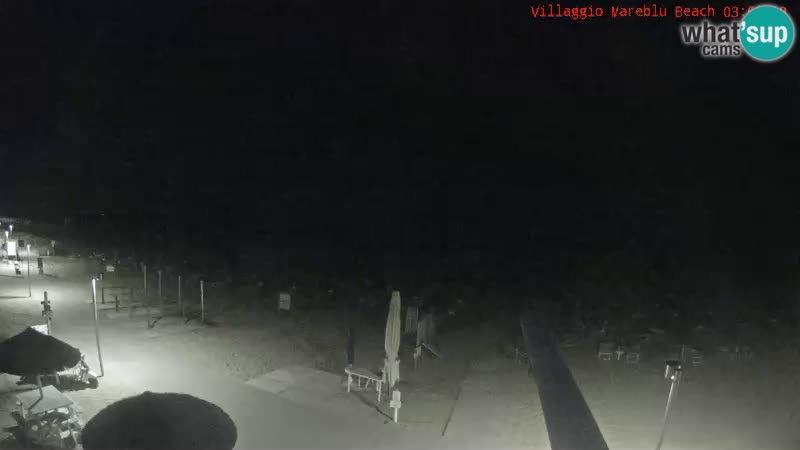 Spiaggia Webcam Villaggio Mare Blu Bibione Pineda
