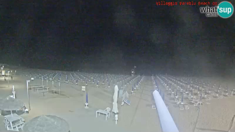 Playa webcam en vivo Villaggio Mare Blu Bibione Pineda – Italia