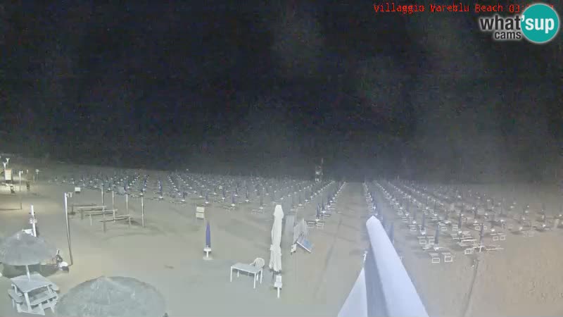 The beach Livecam Villaggio Mare Blu Bibione Pineda – Italy