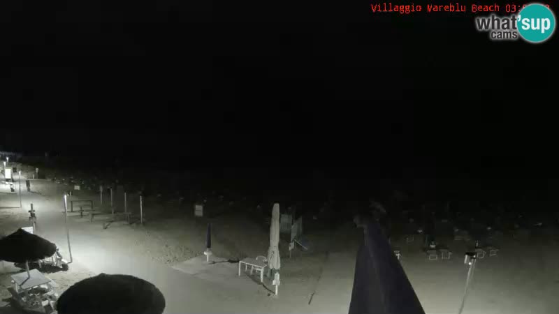 Der Strand Villaggio Mare Blu webcam Bibione Pineda – Italien