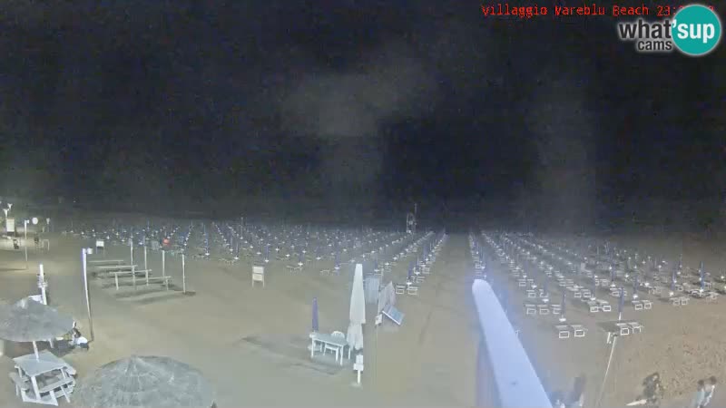 The beach Livecam Villaggio Mare Blu Bibione Pineda – Italy