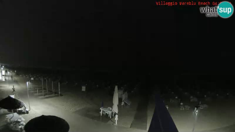 Spiaggia Webcam Villaggio Mare Blu Bibione Pineda