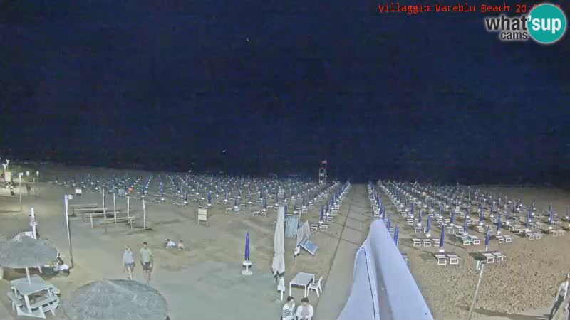 Spiaggia Webcam Villaggio Mare Blu Bibione Pineda
