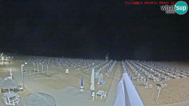 Spiaggia Webcam Villaggio Mare Blu Bibione Pineda