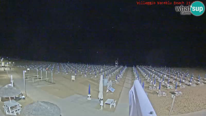 Der Strand Villaggio Mare Blu webcam Bibione Pineda – Italien