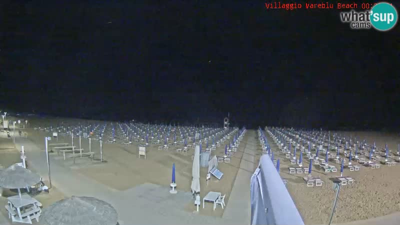 The beach Livecam Villaggio Mare Blu Bibione Pineda – Italy