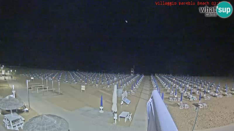 The beach Livecam Villaggio Mare Blu Bibione Pineda – Italy