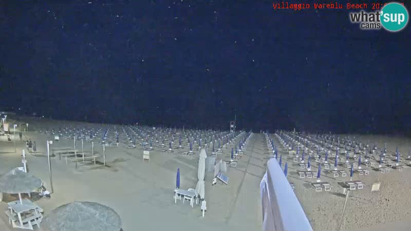 Der Strand Villaggio Mare Blu webcam Bibione Pineda – Italien