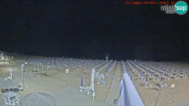 Spiaggia Webcam Villaggio Mare Blu Bibione Pineda