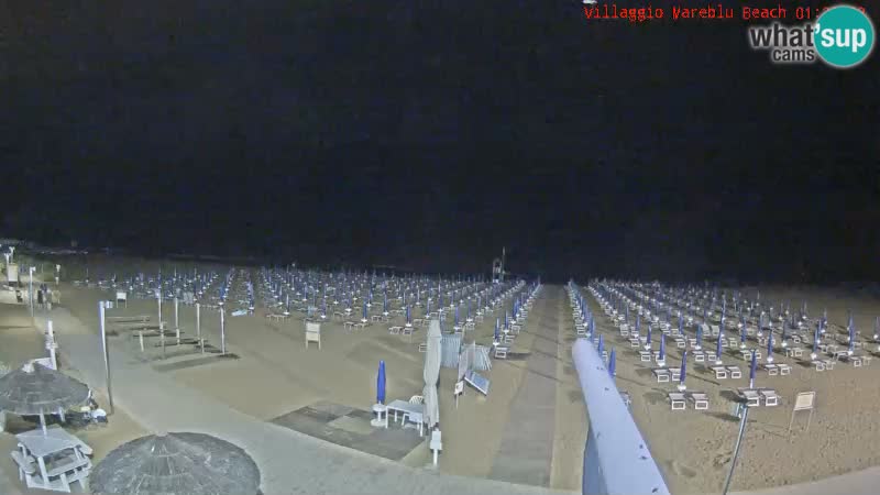 Der Strand Villaggio Mare Blu webcam Bibione Pineda – Italien