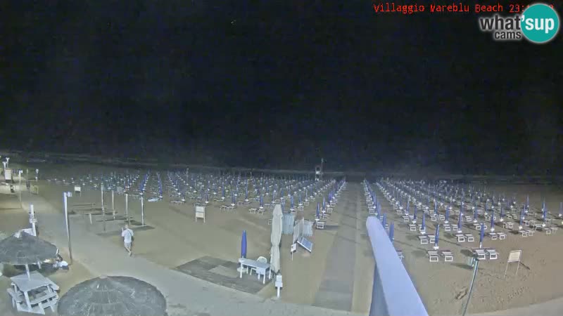 The beach Livecam Villaggio Mare Blu Bibione Pineda – Italy