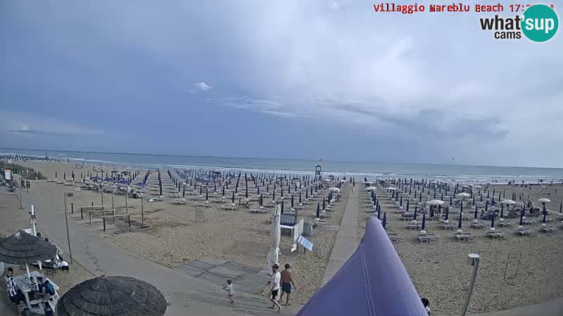 Der Strand Villaggio Mare Blu webcam Bibione Pineda – Italien