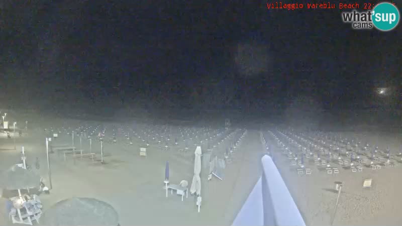 Playa webcam en vivo Villaggio Mare Blu Bibione Pineda – Italia