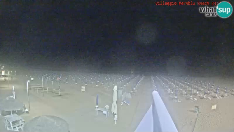 Spiaggia Webcam Villaggio Mare Blu Bibione Pineda