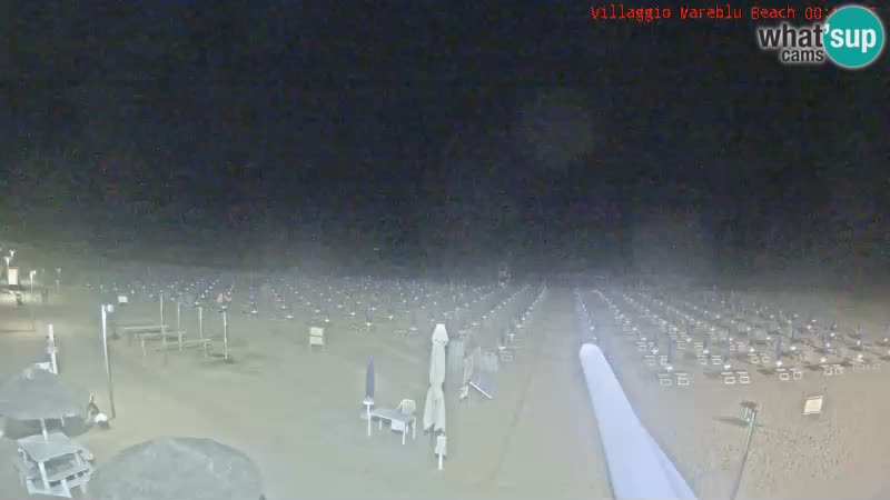 Spiaggia Webcam Villaggio Mare Blu Bibione Pineda