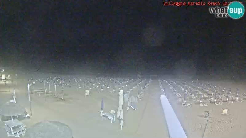 Spiaggia Webcam Villaggio Mare Blu Bibione Pineda