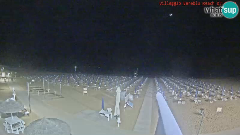 Der Strand Villaggio Mare Blu webcam Bibione Pineda – Italien