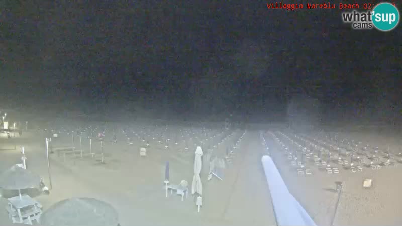 Spiaggia Webcam Villaggio Mare Blu Bibione Pineda