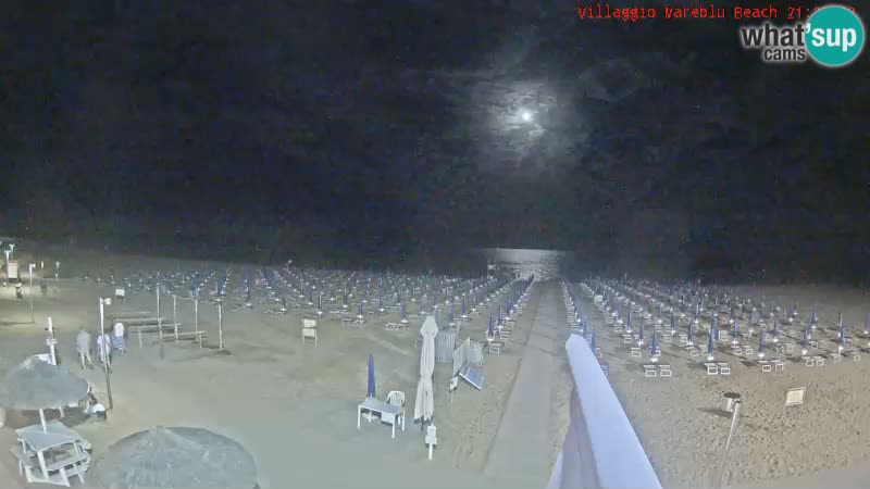 The beach Livecam Villaggio Mare Blu Bibione Pineda – Italy
