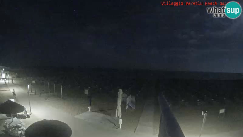 Spiaggia Webcam Villaggio Mare Blu Bibione Pineda