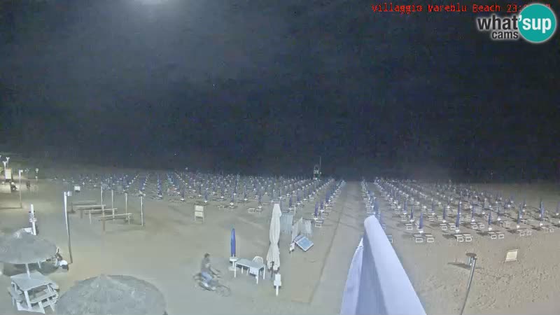 Playa webcam en vivo Villaggio Mare Blu Bibione Pineda – Italia