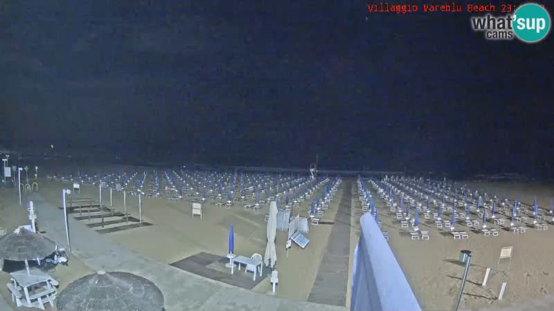 The beach Livecam Villaggio Mare Blu Bibione Pineda – Italy