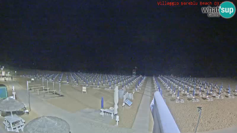 The beach Livecam Villaggio Mare Blu Bibione Pineda – Italy