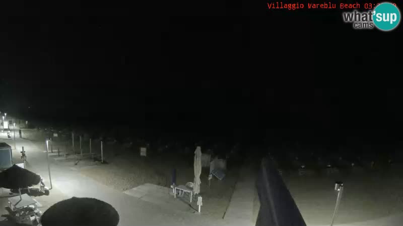Spiaggia Webcam Villaggio Mare Blu Bibione Pineda