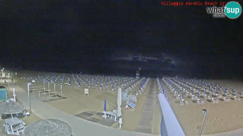 Spiaggia Webcam Villaggio Mare Blu Bibione Pineda