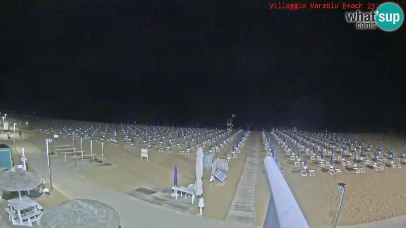 The beach Livecam Villaggio Mare Blu Bibione Pineda – Italy