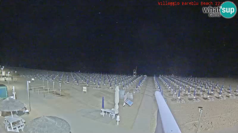 Der Strand Villaggio Mare Blu webcam Bibione Pineda – Italien