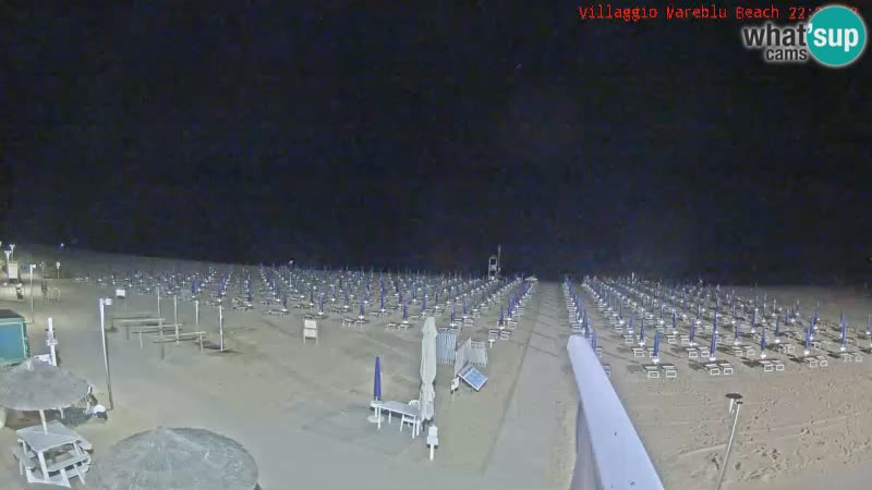 Der Strand Villaggio Mare Blu webcam Bibione Pineda – Italien