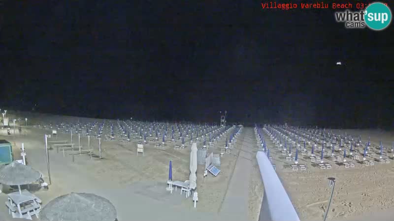 Der Strand Villaggio Mare Blu webcam Bibione Pineda – Italien