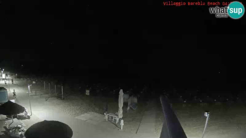 Spiaggia Webcam Villaggio Mare Blu Bibione Pineda