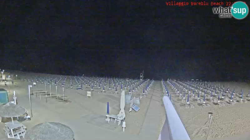 The beach Livecam Villaggio Mare Blu Bibione Pineda – Italy