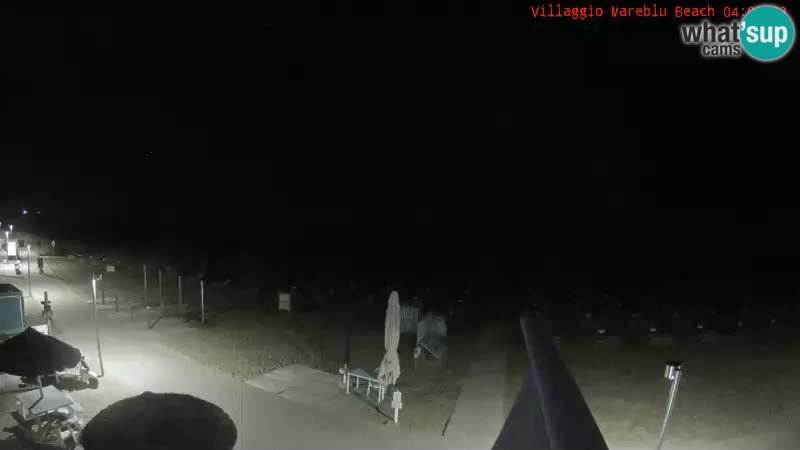 Webcam en direct de la plage Villaggio Mare Blu Bibione Pineda – Italie