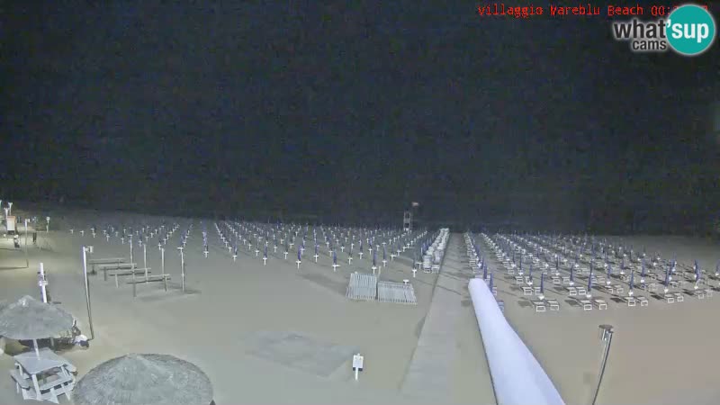 Spiaggia Webcam Villaggio Mare Blu Bibione Pineda