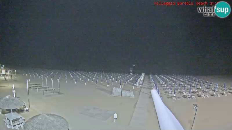 Der Strand Villaggio Mare Blu webcam Bibione Pineda – Italien