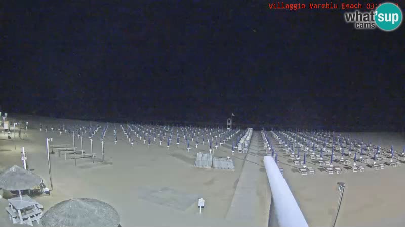 Der Strand Villaggio Mare Blu webcam Bibione Pineda – Italien