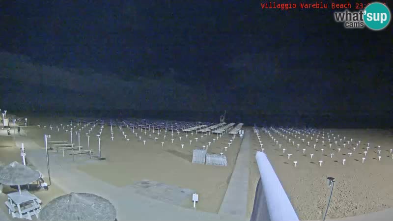 The beach Livecam Villaggio Mare Blu Bibione Pineda – Italy