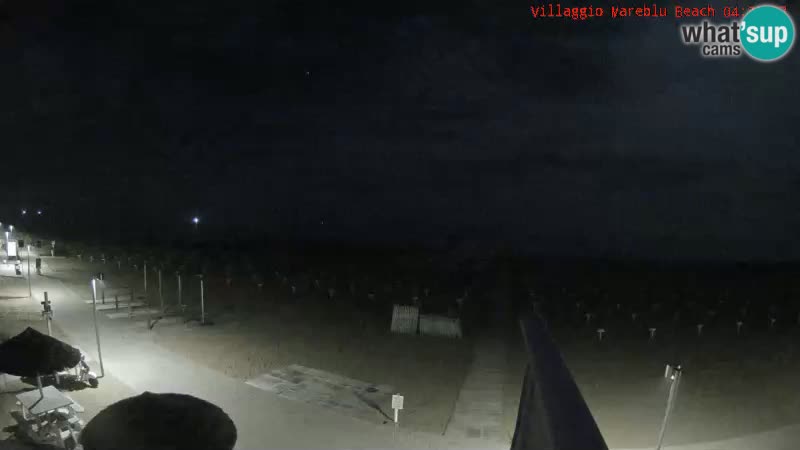 Web kamera uživo na plaži Villaggio Mare Blu Bibione Pineda – Italija