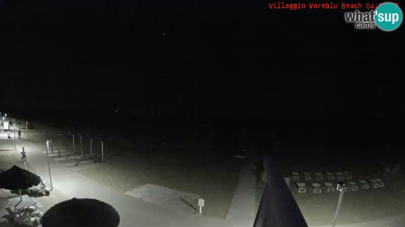 Webcam en direct de la plage Villaggio Mare Blu Bibione Pineda – Italie