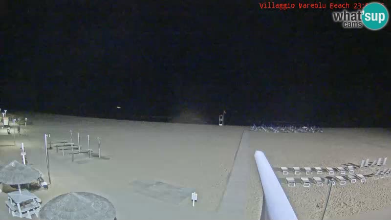 Der Strand Villaggio Mare Blu webcam Bibione Pineda – Italien