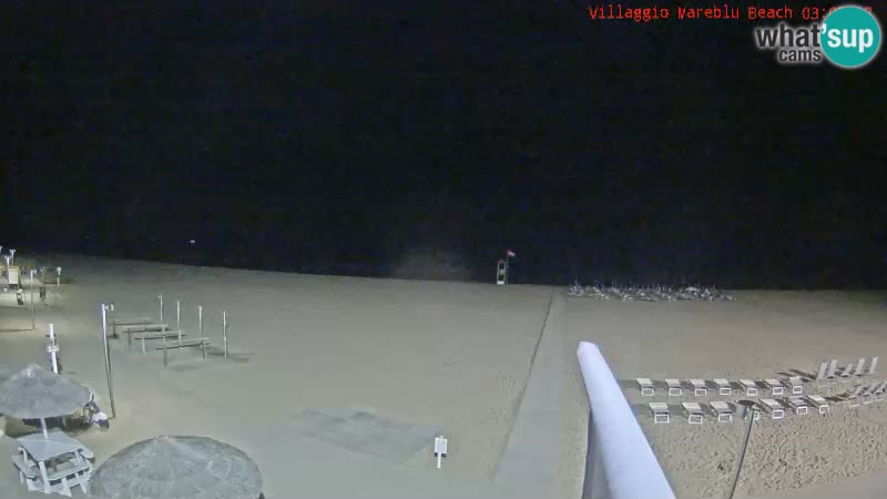 Der Strand Villaggio Mare Blu webcam Bibione Pineda – Italien