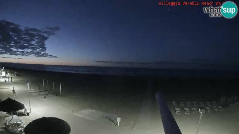 Der Strand Villaggio Mare Blu webcam Bibione Pineda – Italien