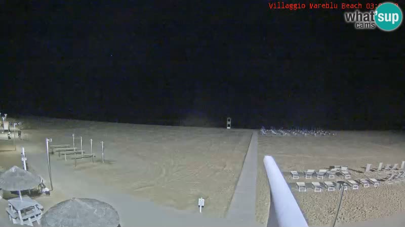 The beach Livecam Villaggio Mare Blu Bibione Pineda – Italy