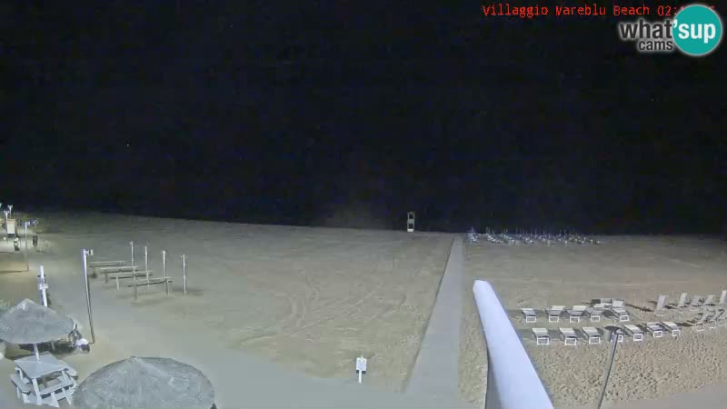 The beach Livecam Villaggio Mare Blu Bibione Pineda – Italy