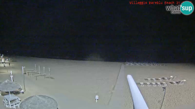 Der Strand Villaggio Mare Blu webcam Bibione Pineda – Italien
