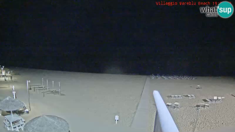 The beach Livecam Villaggio Mare Blu Bibione Pineda – Italy