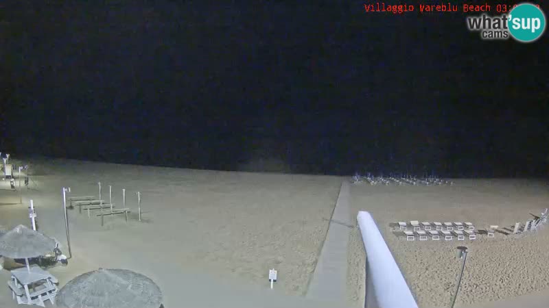 The beach Livecam Villaggio Mare Blu Bibione Pineda – Italy